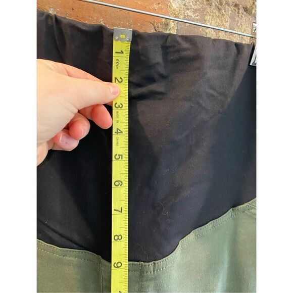 Maurice’s Maternity Army Green Over-Belly Maternity Jegging Plus Size 22w - Picture 6 of 16